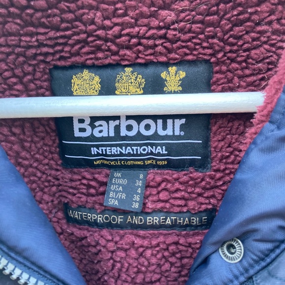 Barbour UK8 Women’s Shearling style Jacket - Picture 4 of 6